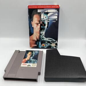 T2: Judgment Day (Nintendo NES, 1992) COMPLETE CIB Authentic Tested!
